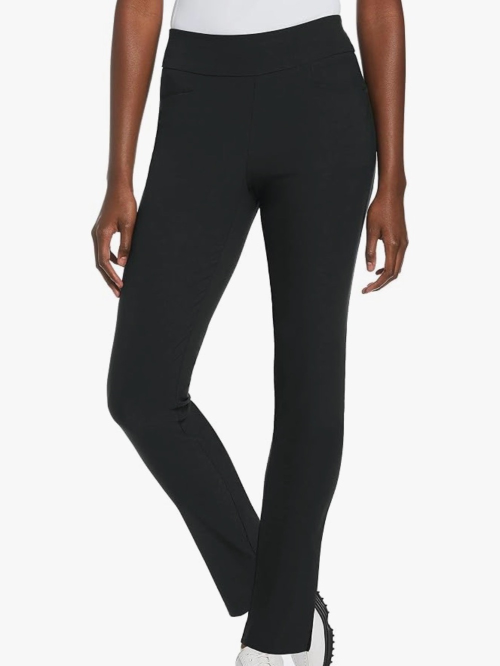 PGA Tour Black Ankle & Cropped Stretch Pants